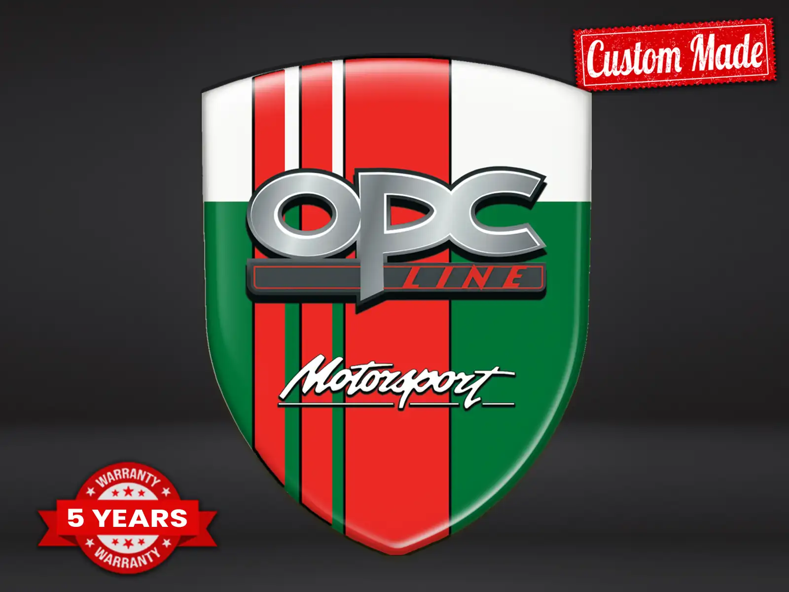 OPC Logo Auto Car Qualité Pro Personnalisable Stylé